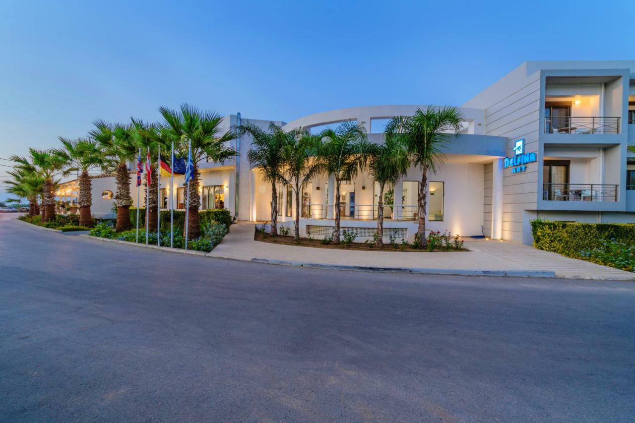 Delfina Boutique Hotel Paralia Kourna Exterior photo